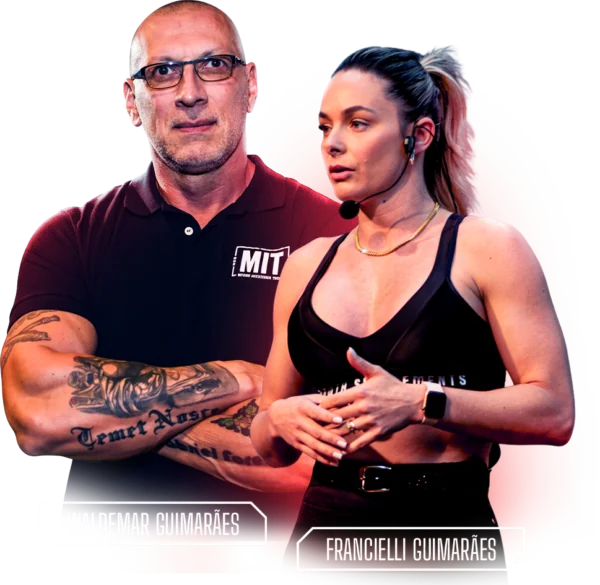 Professores Francielli e Waldemar Guimarães